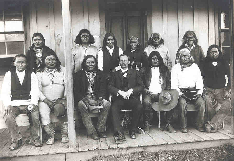 Carl Harberg and Apache Chiefs